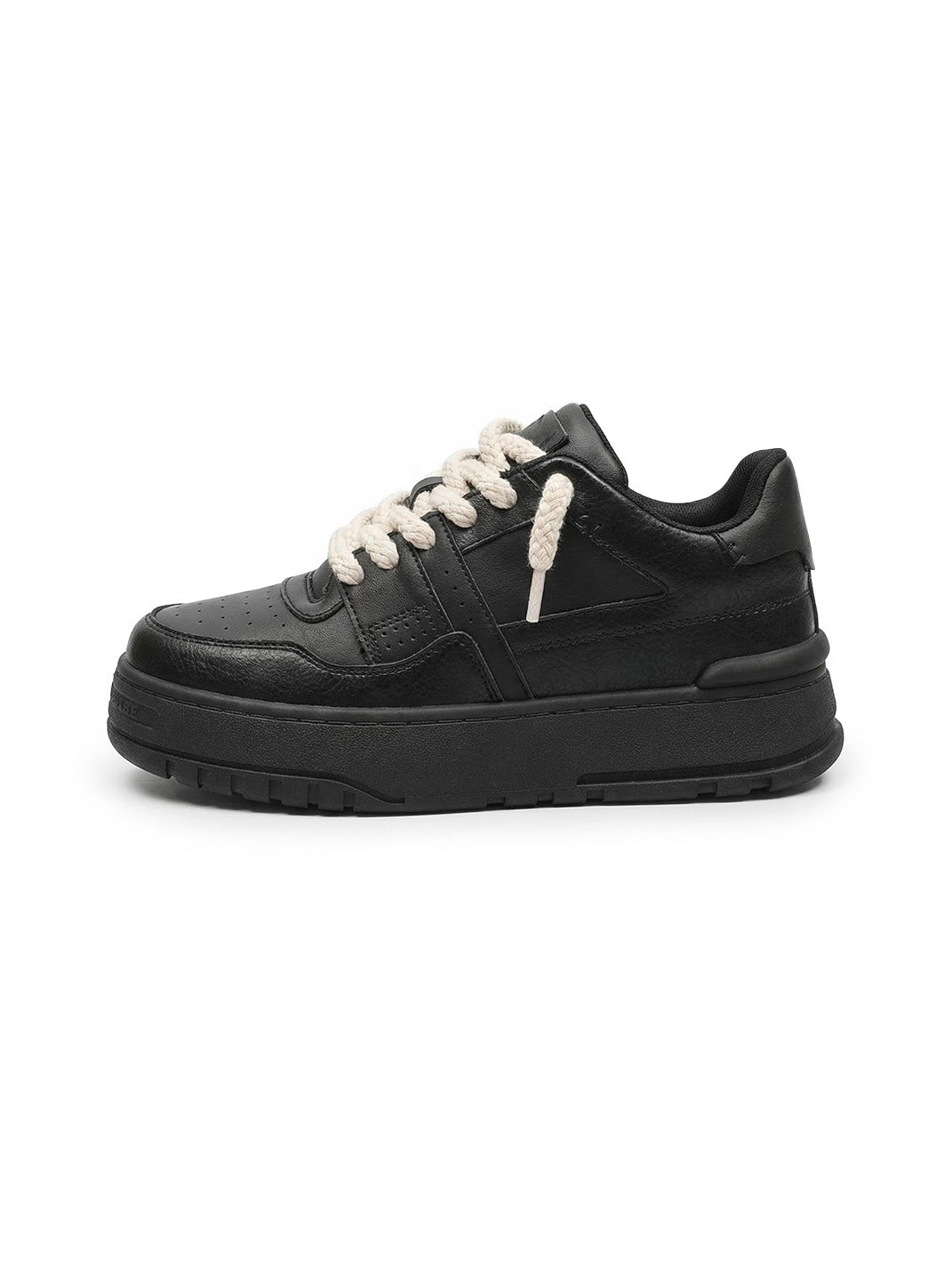 Rope Lace Chunky Platform Sneakers - Skipkicks