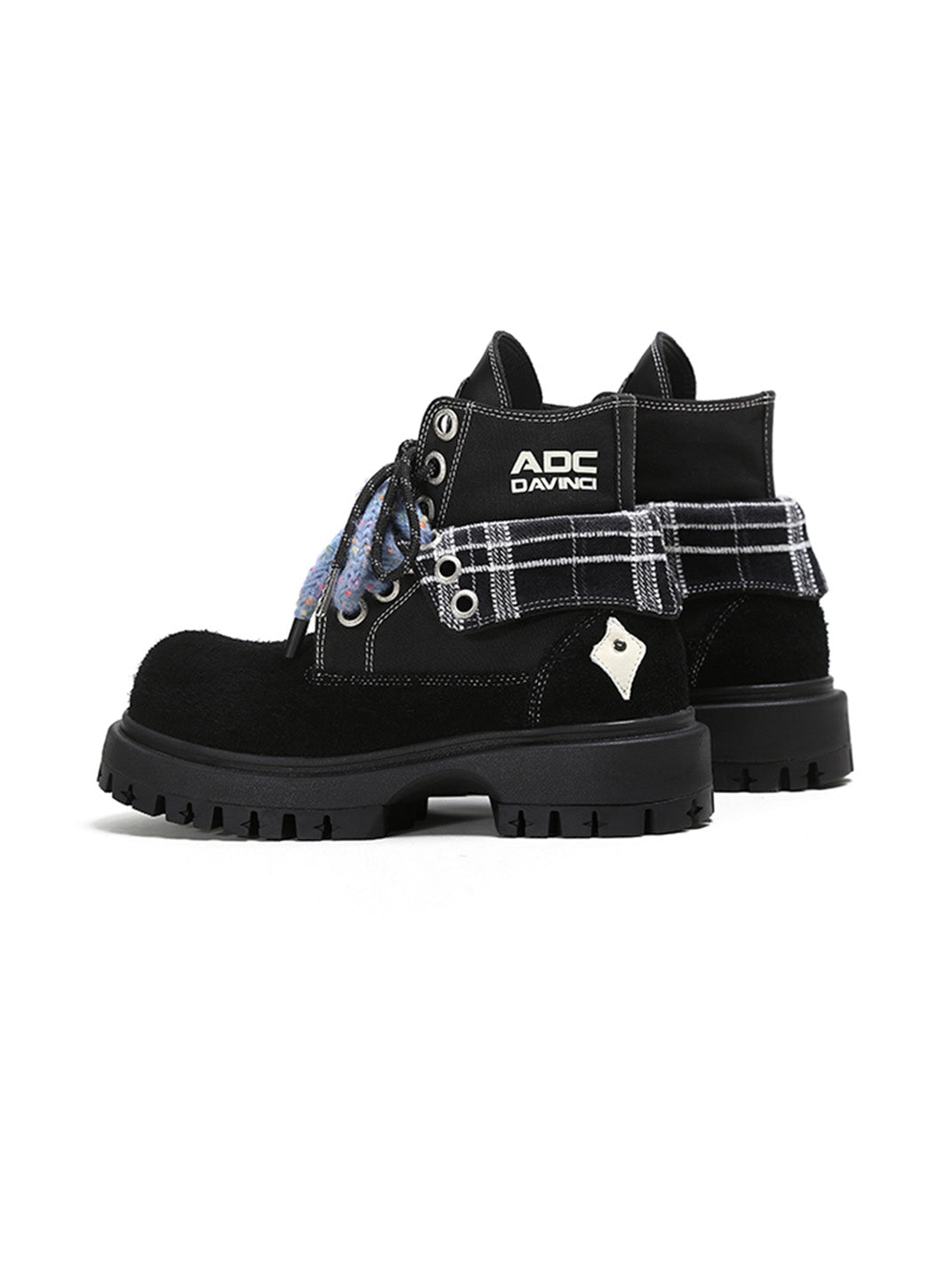 Black Stardust Oversized Boots - Skipkicks