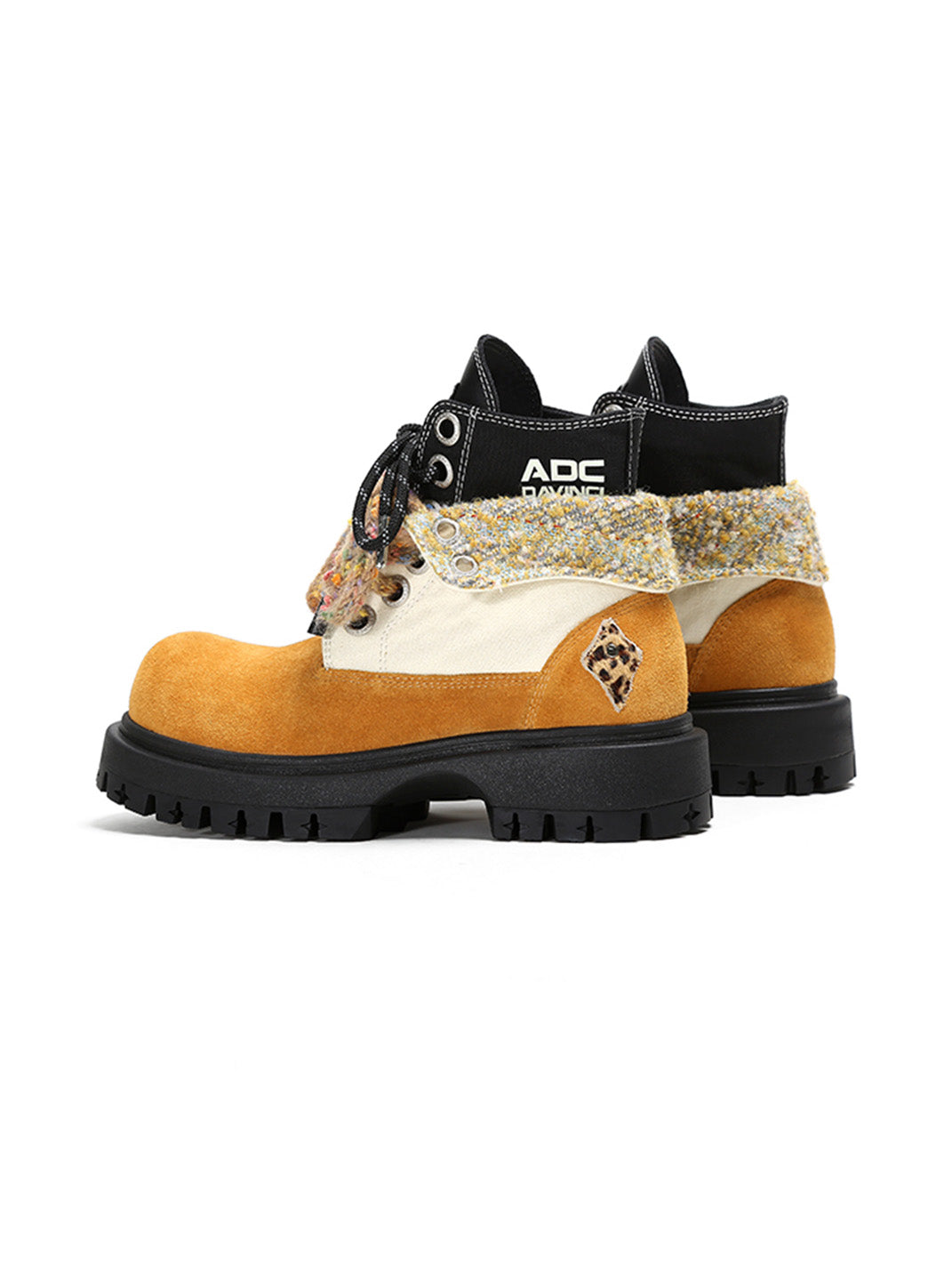 Black Stardust Oversized Boots - Skipkicks