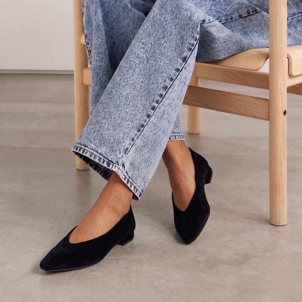 Riley Suede Ballet Flats