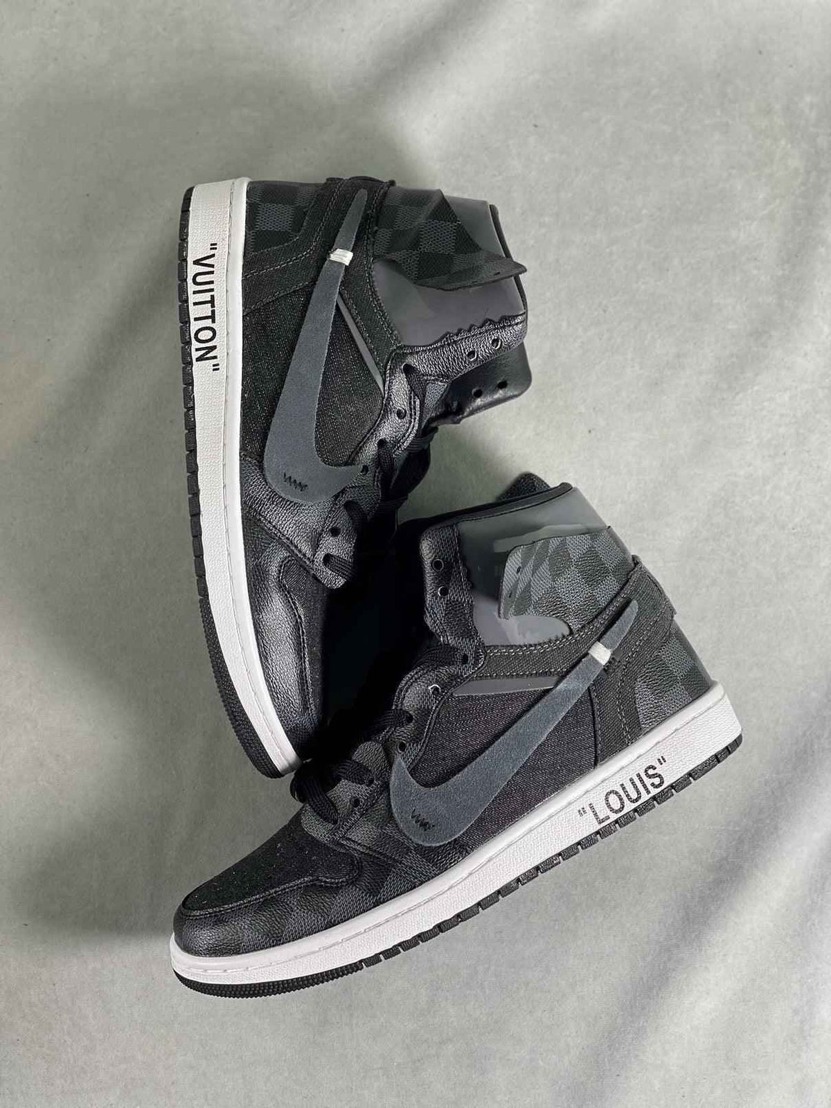 Custom Air Jordan 1 x Monogram Logo