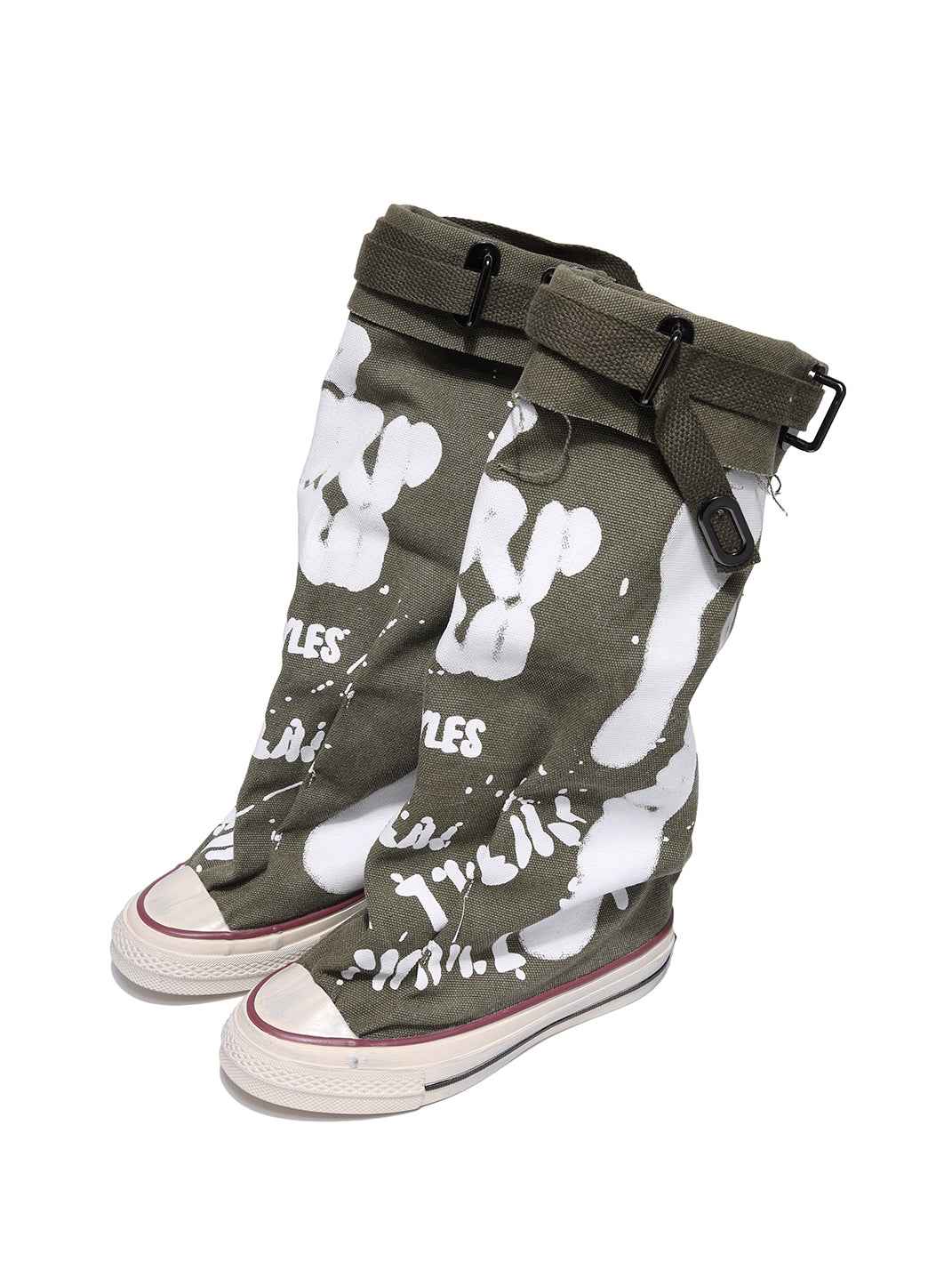 Desert Chunky Platform Lace-Up Tall Boots