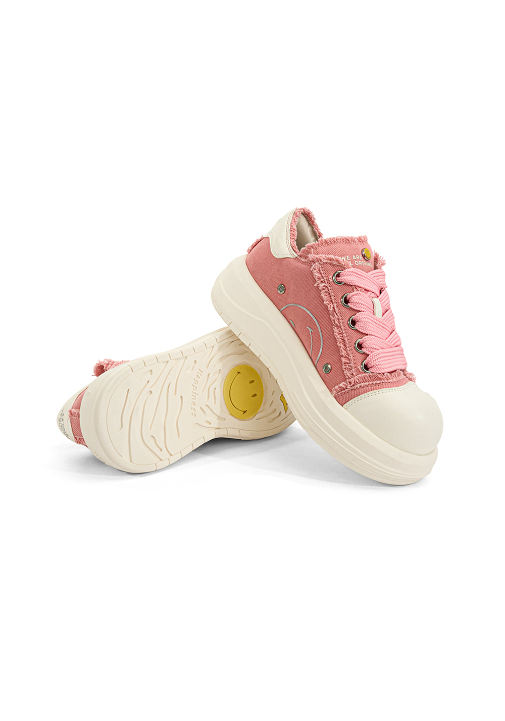 Pink Beluga Platform Skate Sneakers - Skipkicks