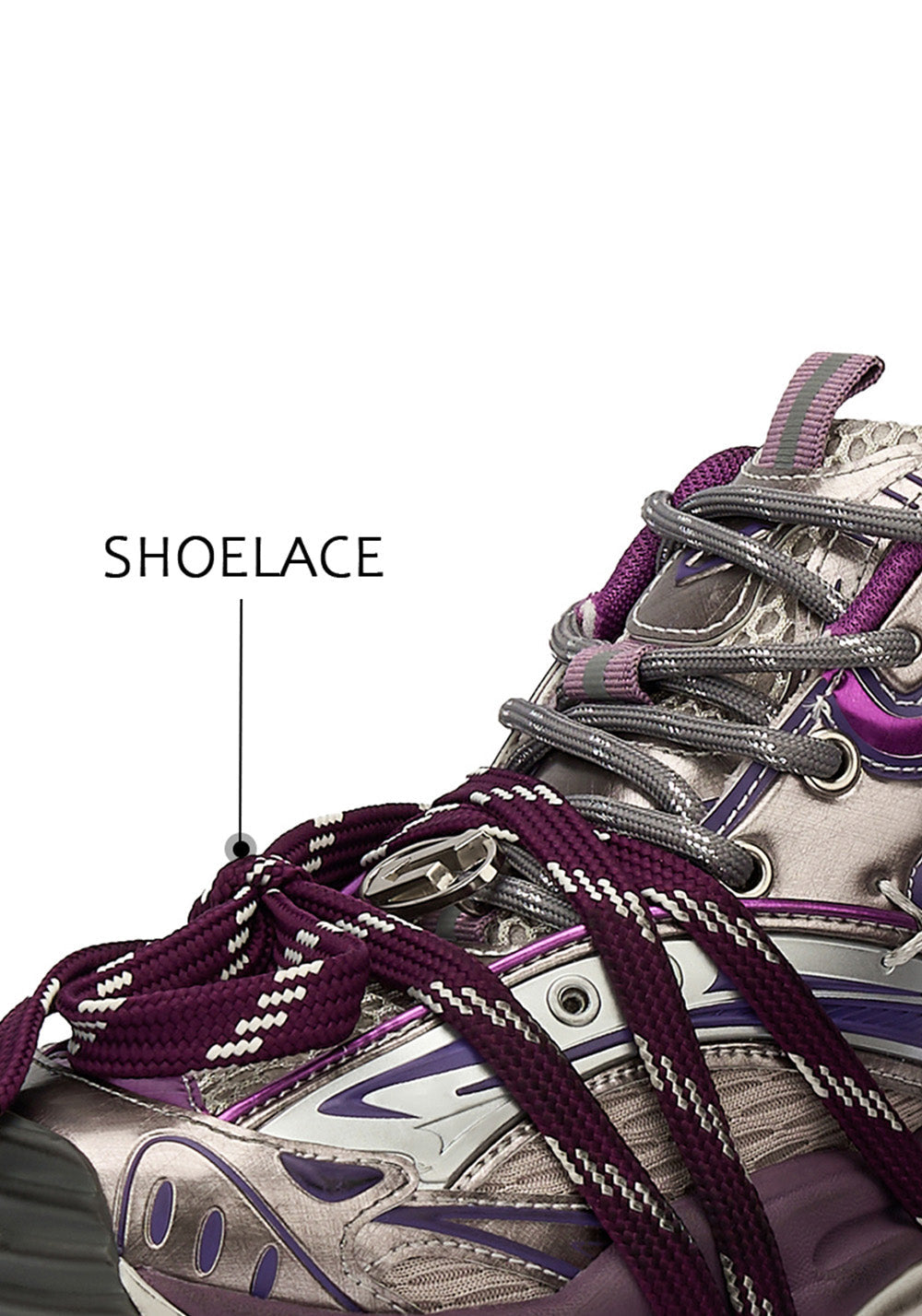 Purple Power Platform Sneakers