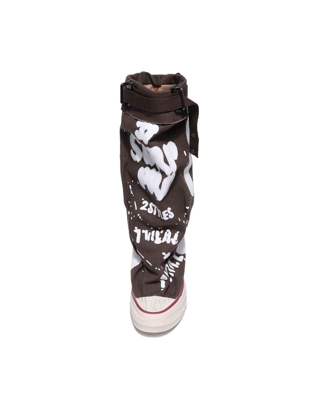 Desert Chunky Platform Lace-Up Tall Boots