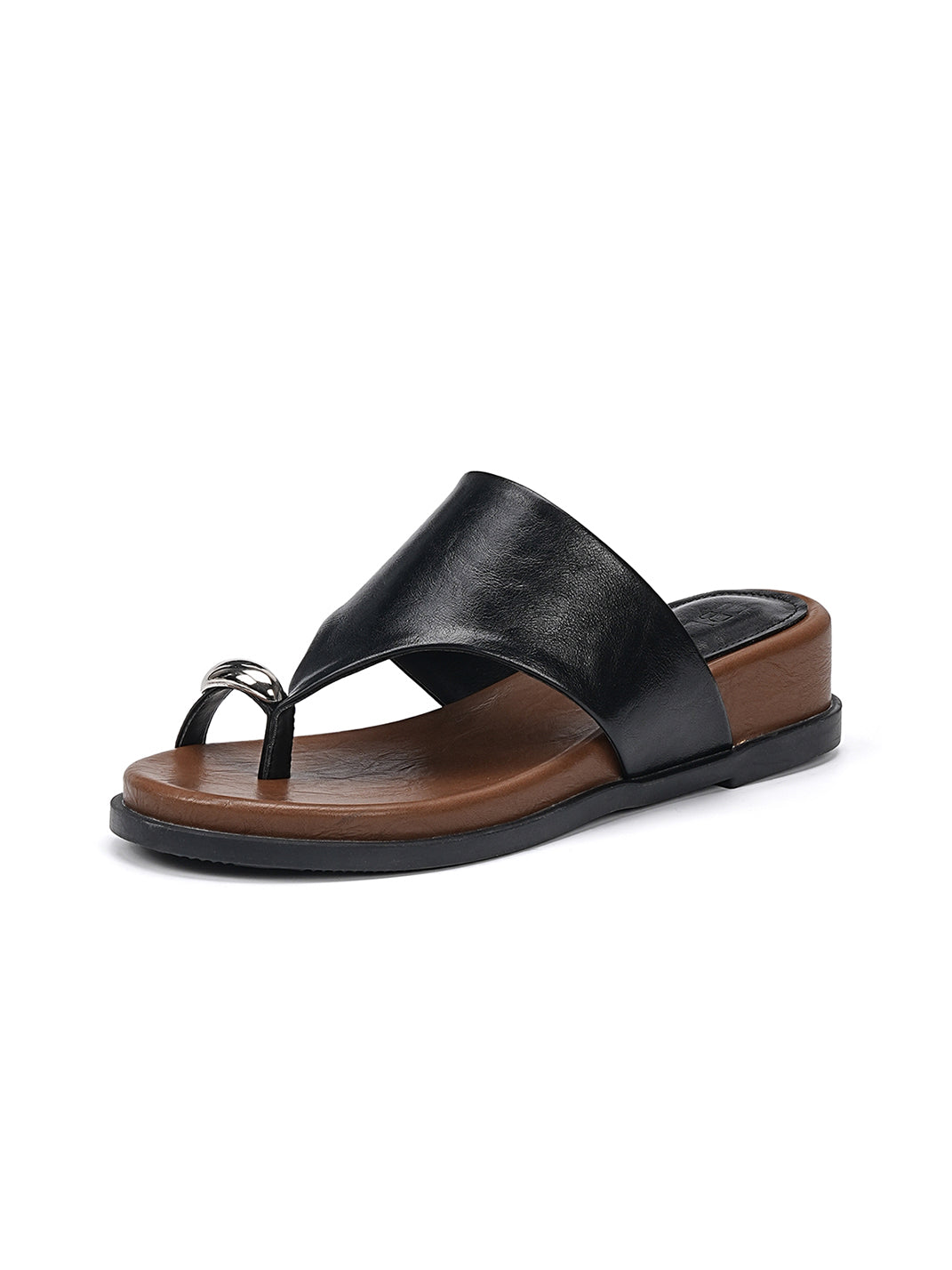 Toe Ring Platform Slide Sandals - Skipkicks