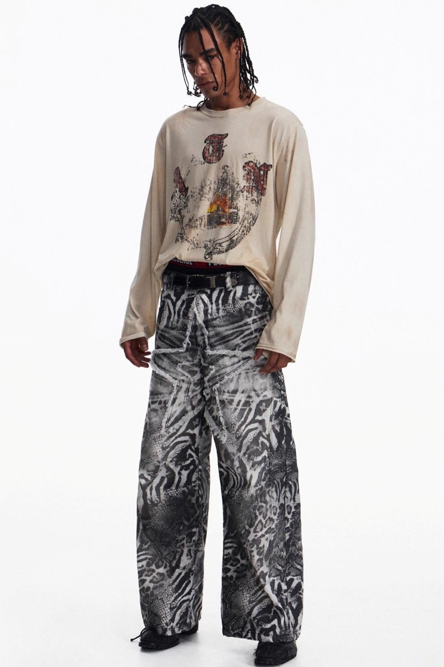Men's Vintage Crew Neck T-Shirt