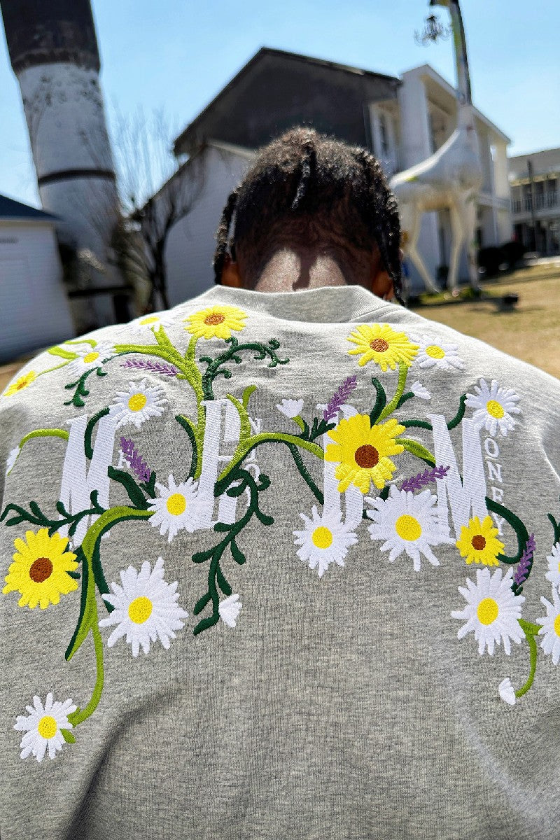 Flowers Logo Embroidered Tee