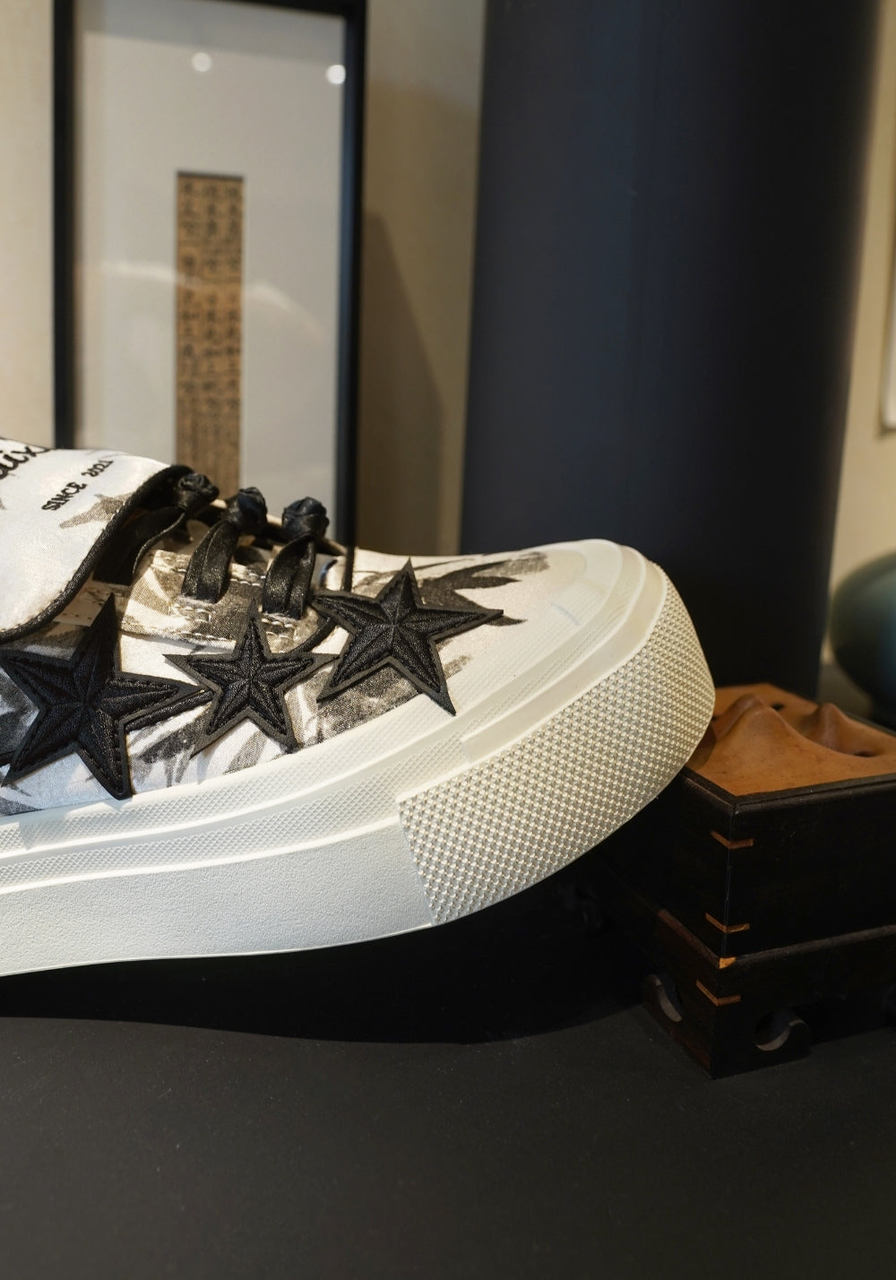 Bamboo Star Canvas Sneakers - Skipkicks