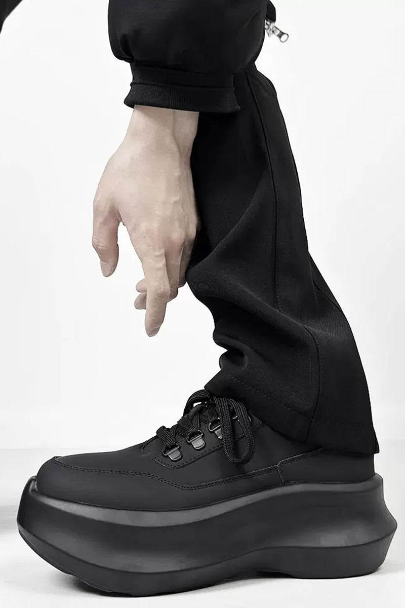 Platform Lace-Up Sneakers - Skipkicks
