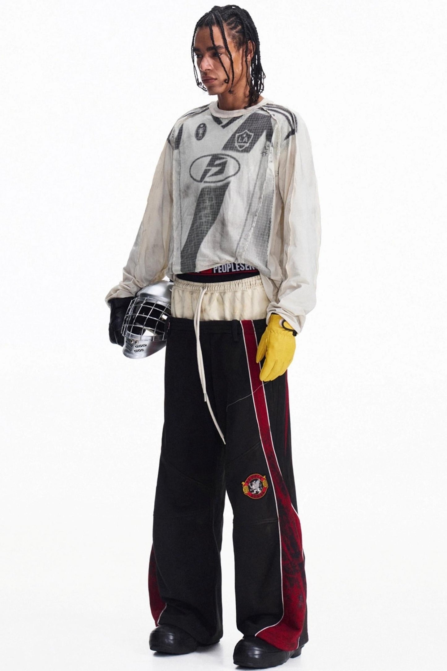 Men's Sporty Loose Crewneck Tee