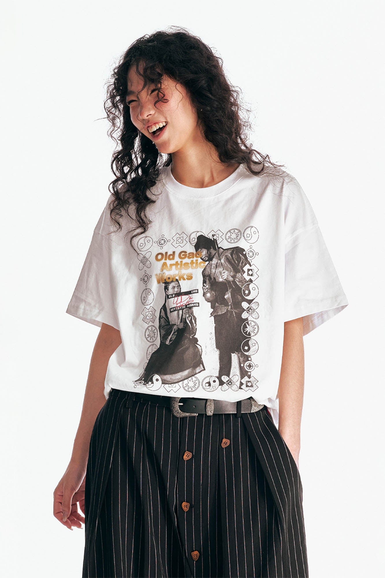 Retro Cinema Poster Cotton Tee
