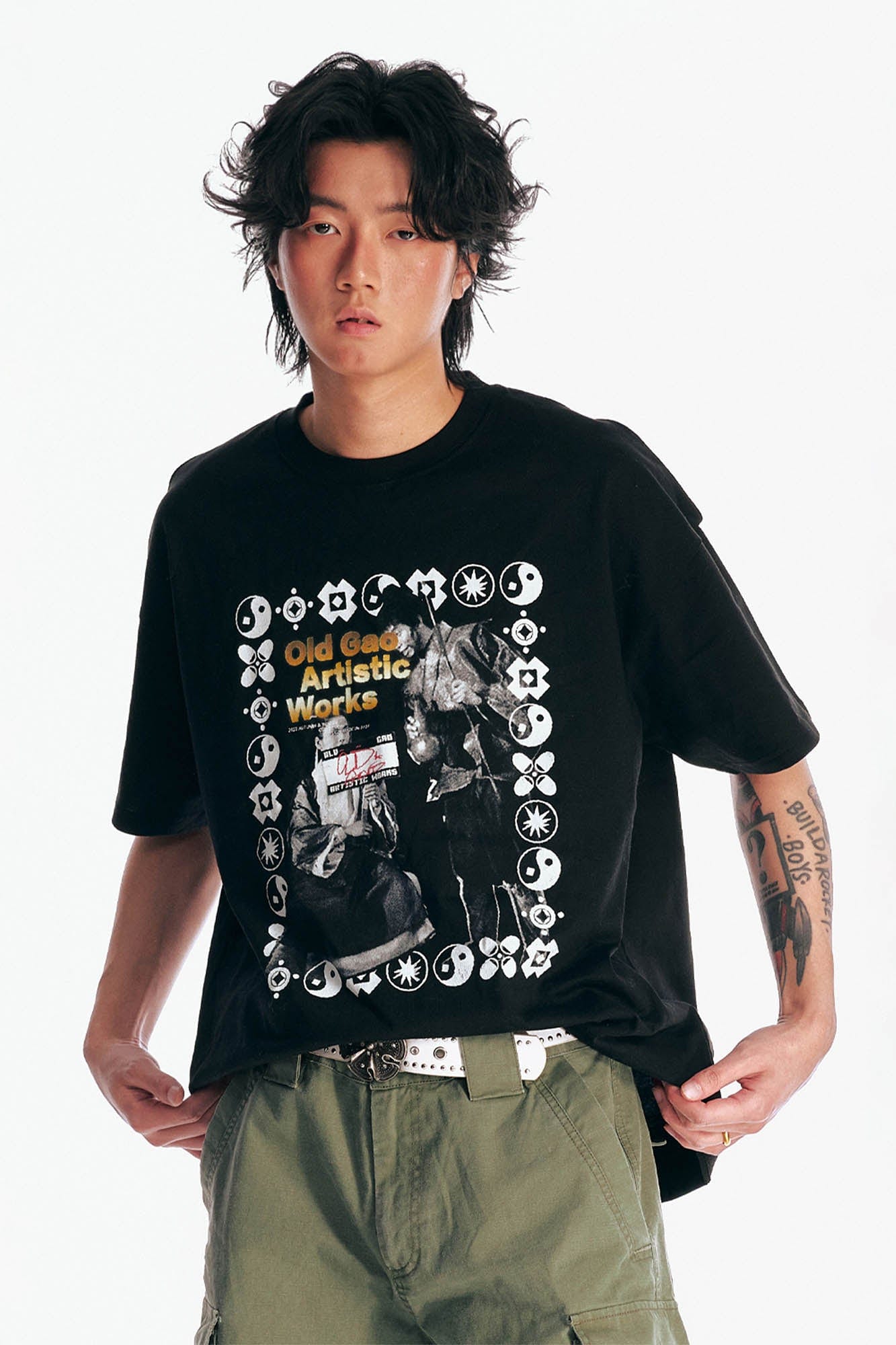 Retro Cinema Poster Cotton Tee