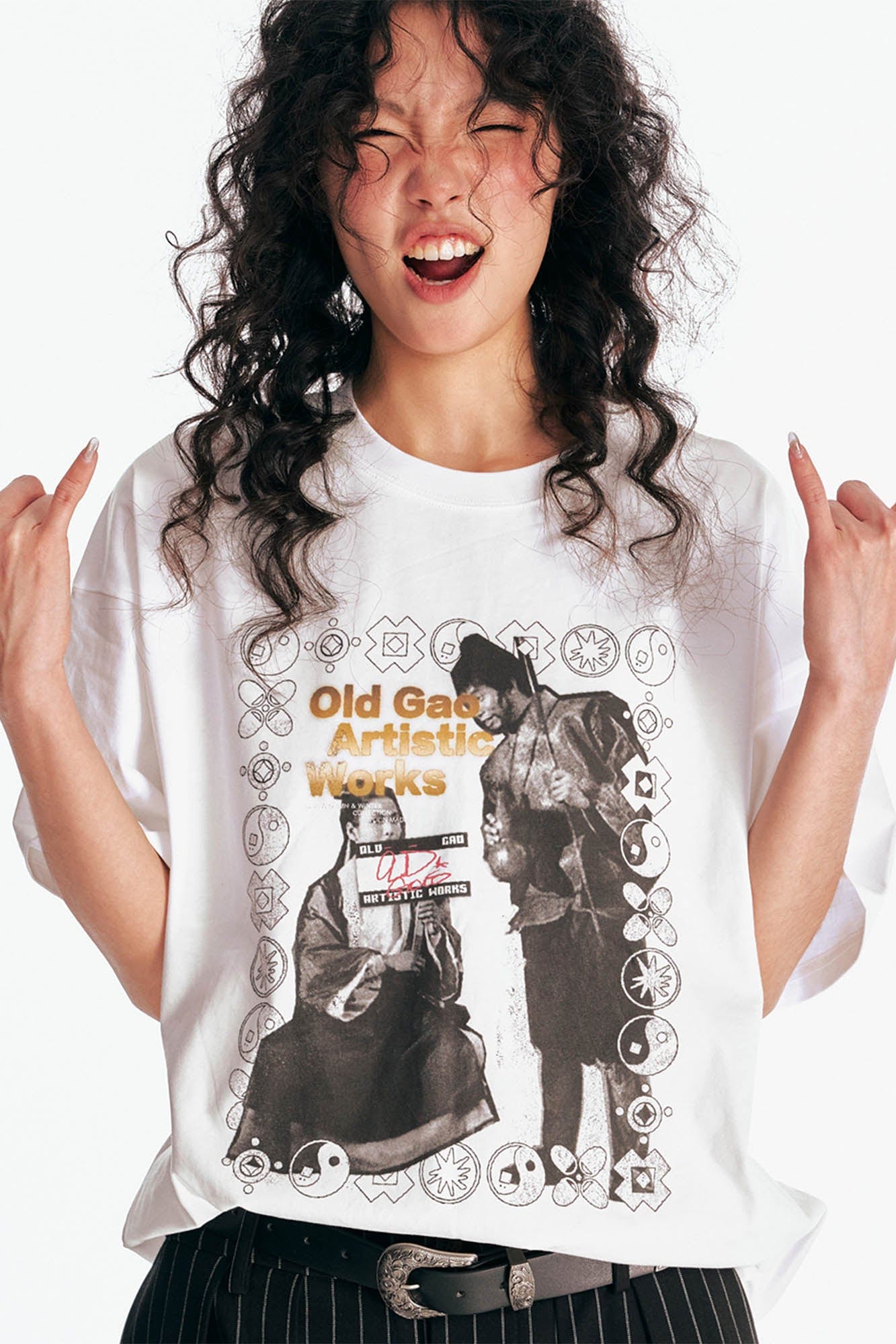 Retro Cinema Poster Cotton Tee