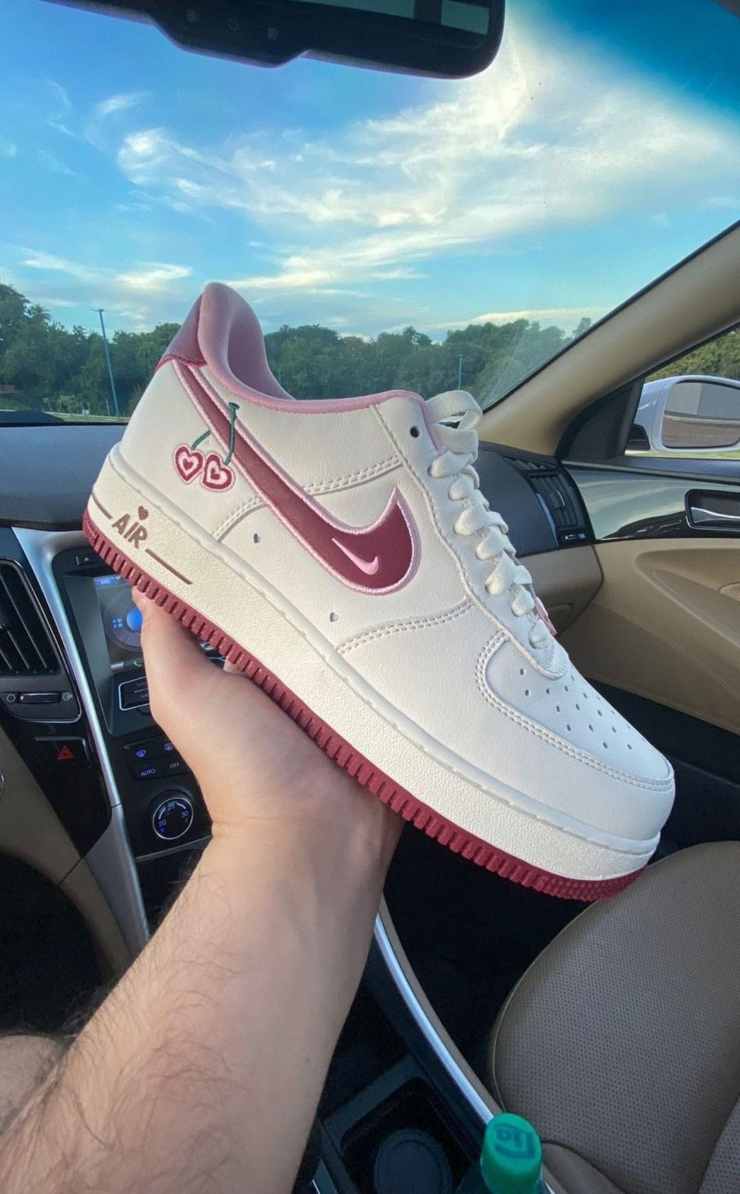 Custom Air Force 1'07 Low Valentine's Day - Luxuryurbanwear