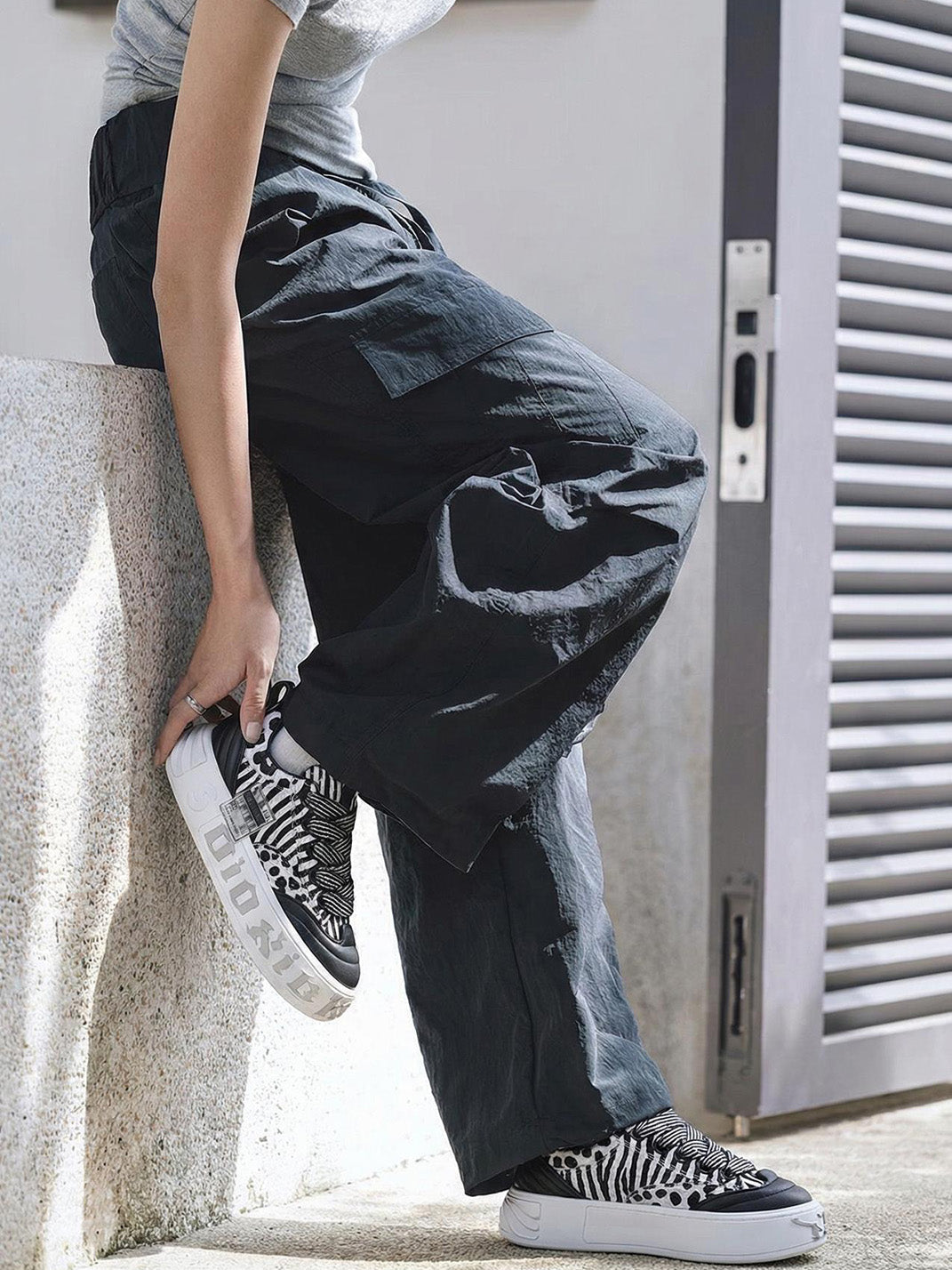 Leopard Animal-World Chunky Skate Sneakers - Skipkicks