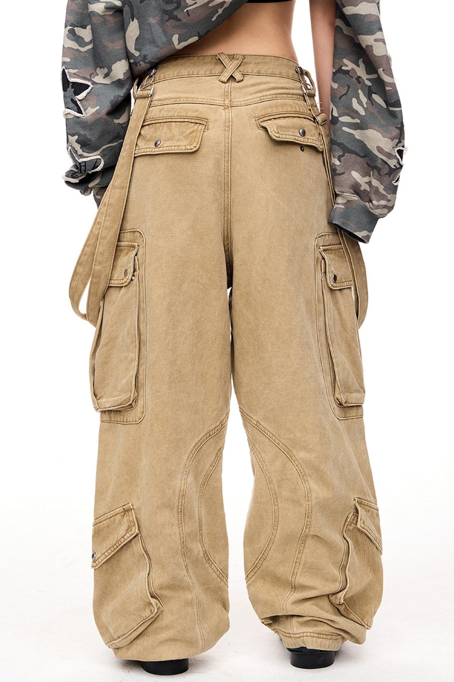 Men's Detachable Multi-Pocket Cargo Pants - Versatile Streetwear Style