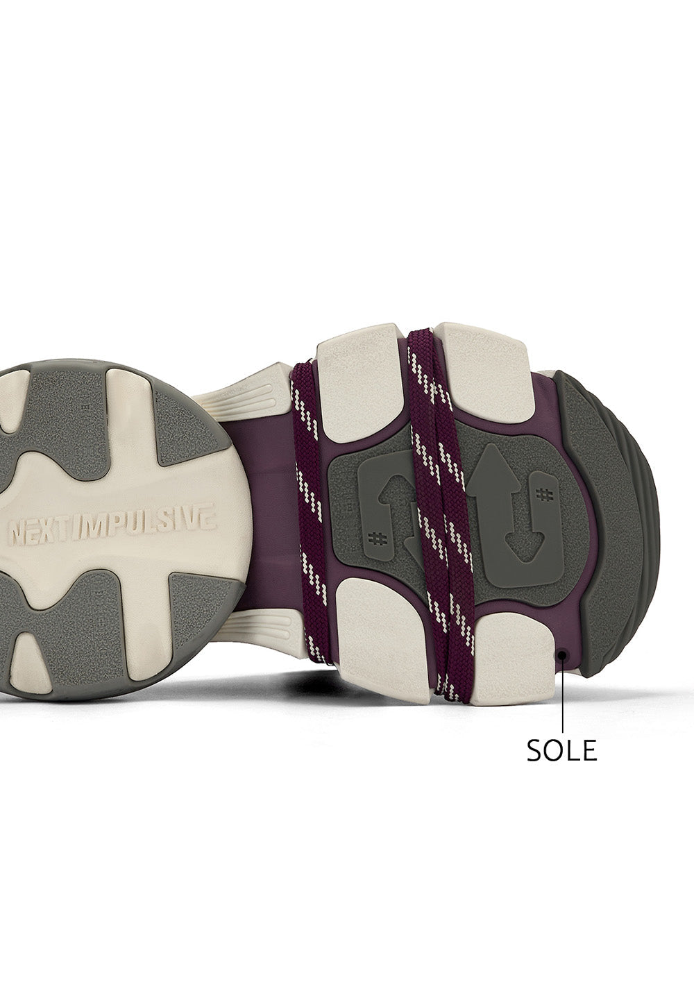 Purple Power Platform Sneakers