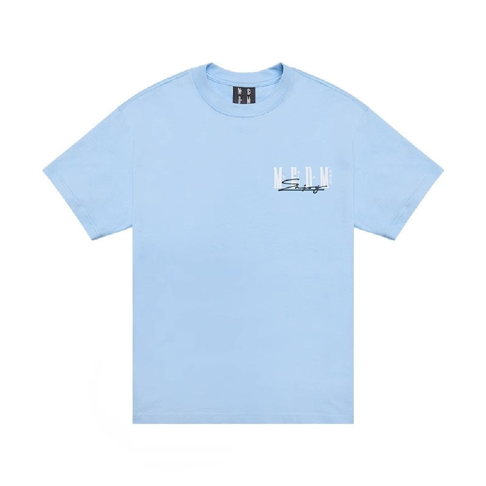 Tee With Logo Print