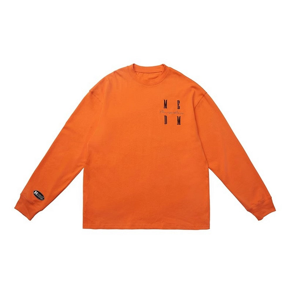 Basic Long Sleeve Tee With Logo