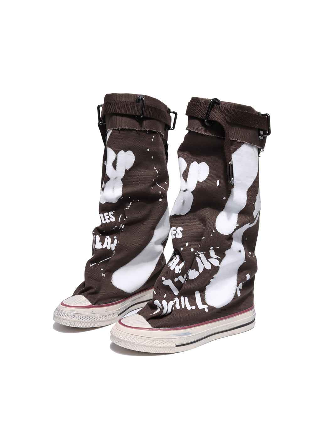 Desert Chunky Platform Lace-Up Tall Boots