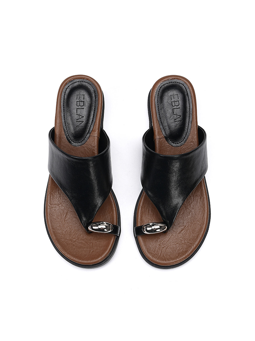 Toe Ring Platform Slide Sandals - Skipkicks