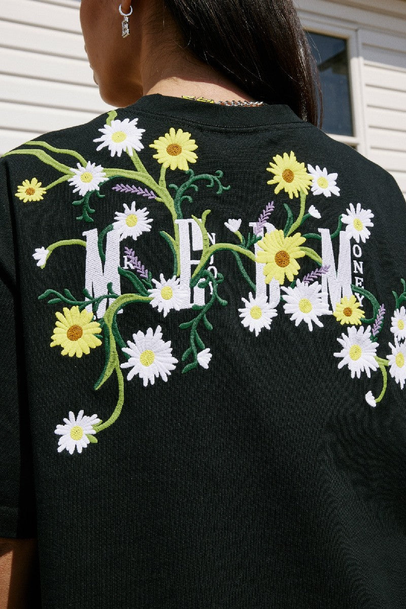 Flowers Logo Embroidered Tee