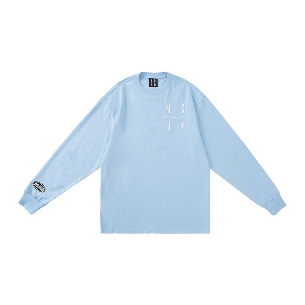 Basic Long Sleeve Tee With Logo