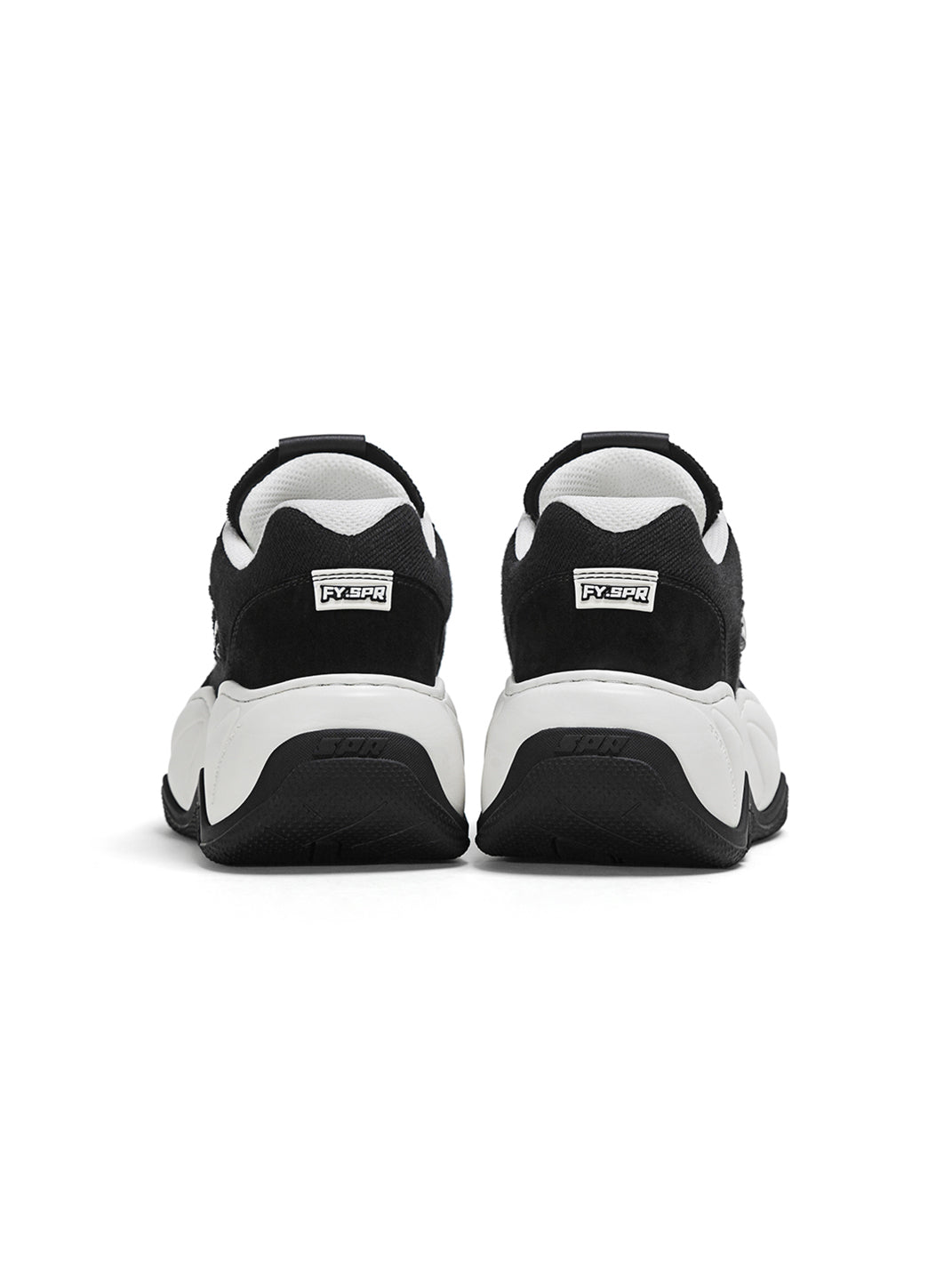 Black WiFi 2.0 Wave Canvas Platform Sneakers - Skipkicks