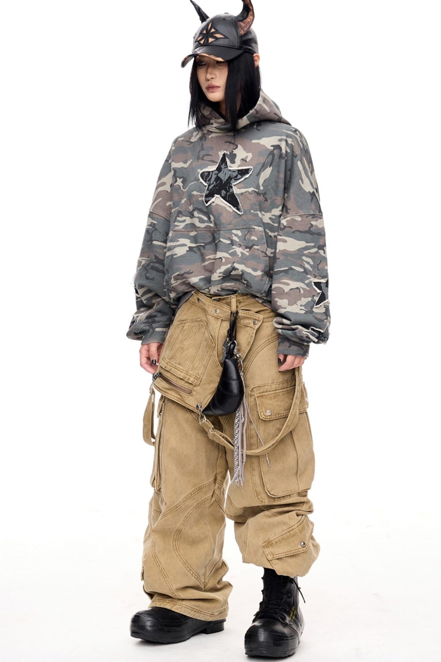Men's Detachable Multi-Pocket Cargo Pants - Versatile Streetwear Style