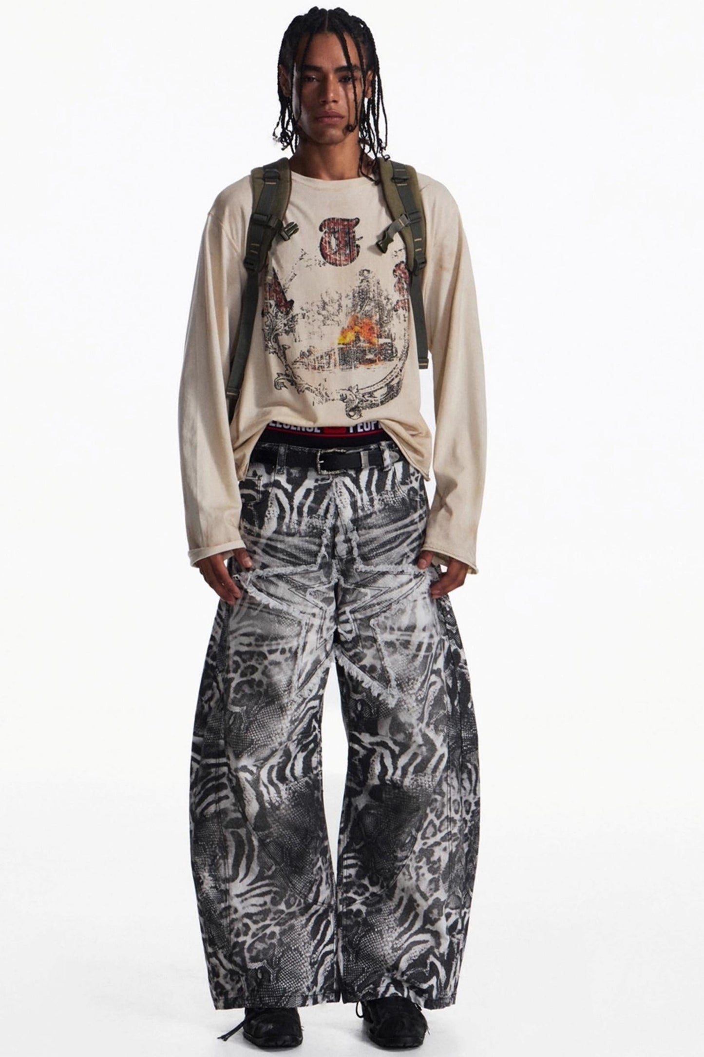 Men's Vintage Crew Neck T-Shirt