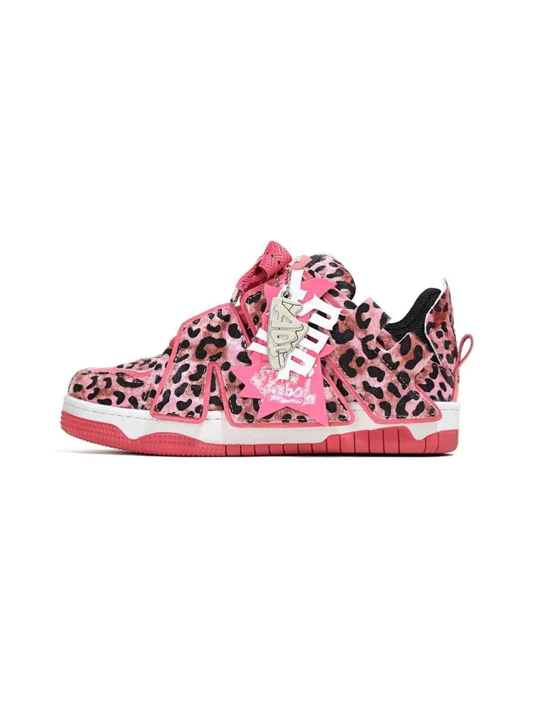 Leopard Low-Top Skate Sneakers