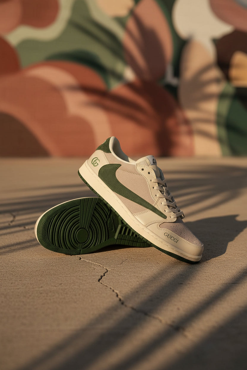Custom Air Jordan 1 Low OG Esquisite GG SneakerNational