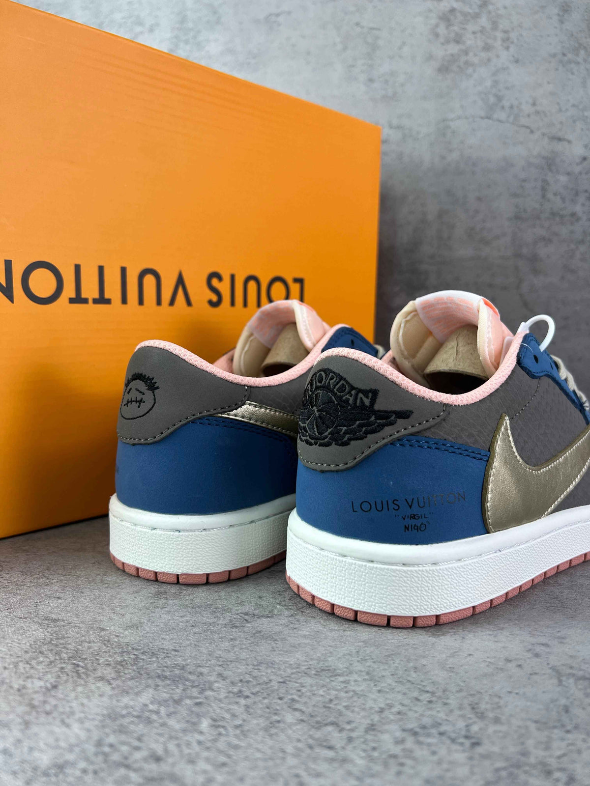 Custom Air Jordan 1 x Travis Scott DM7866 SneakerNational