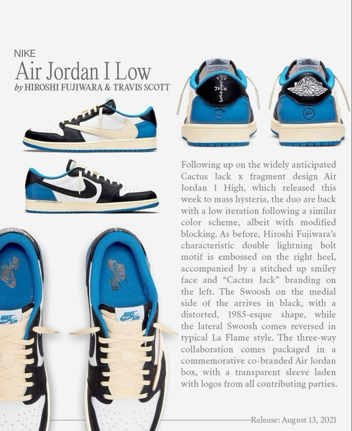 Custom Air Jordan 1 Low Fragment x T-Scott - DM7866-140 SneakerNational