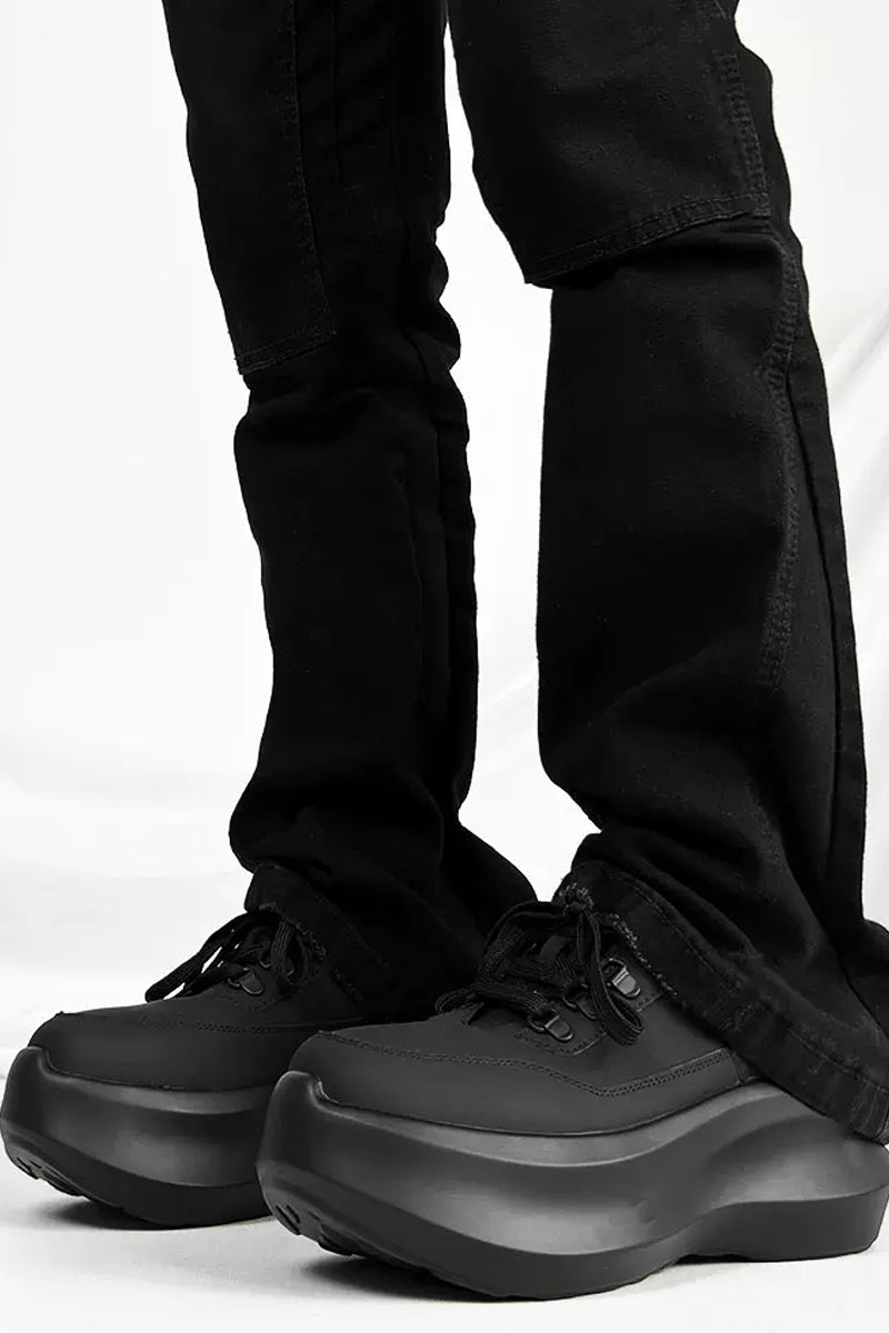 Platform Lace-Up Sneakers - Skipkicks