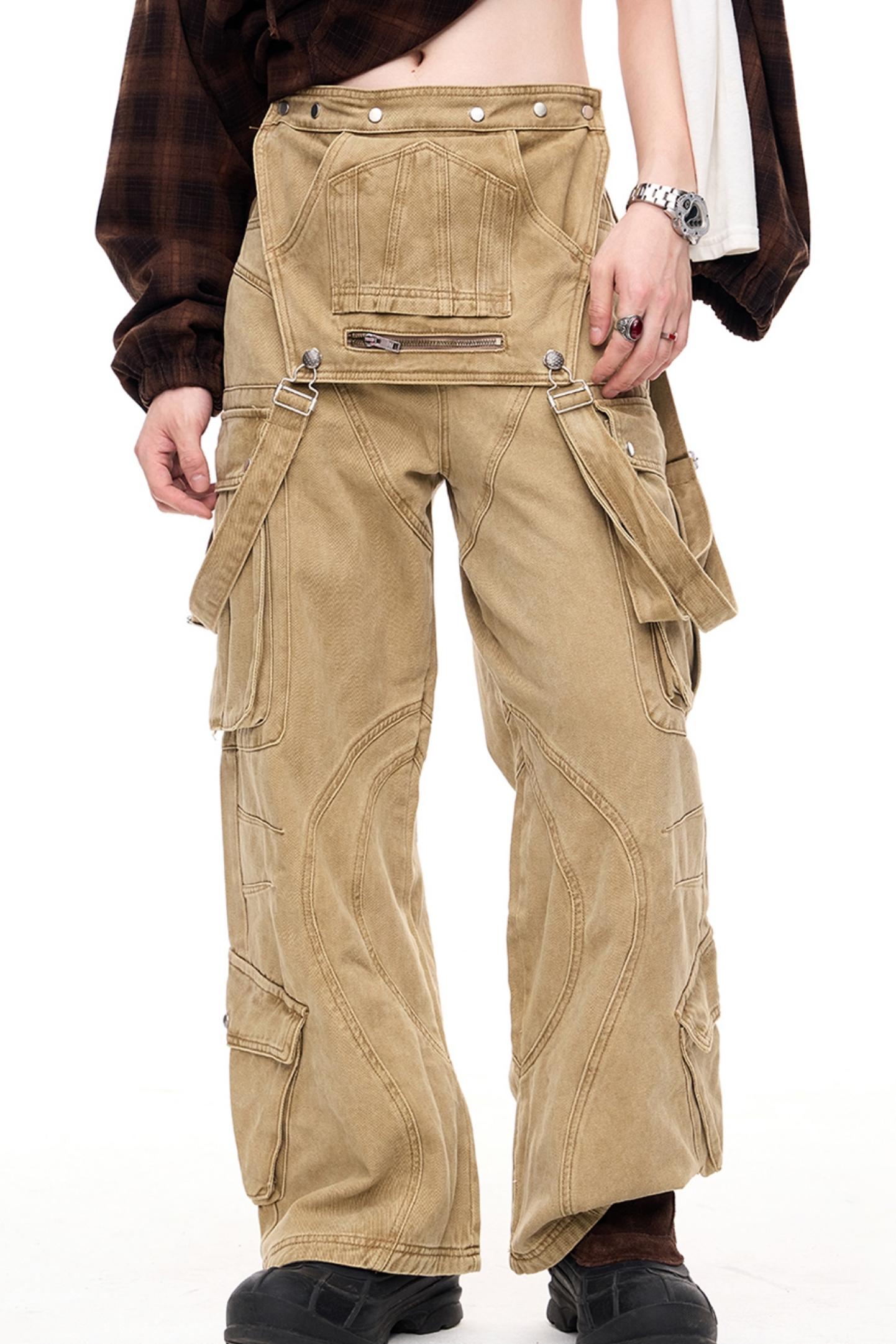 Men's Detachable Multi-Pocket Cargo Pants - Versatile Streetwear Style