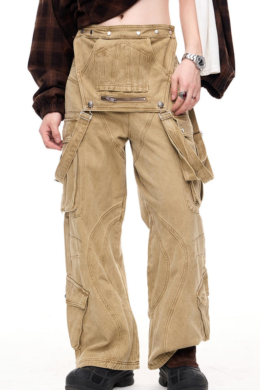 Men's Detachable Multi-Pocket Cargo Pants - Versatile Streetwear Style