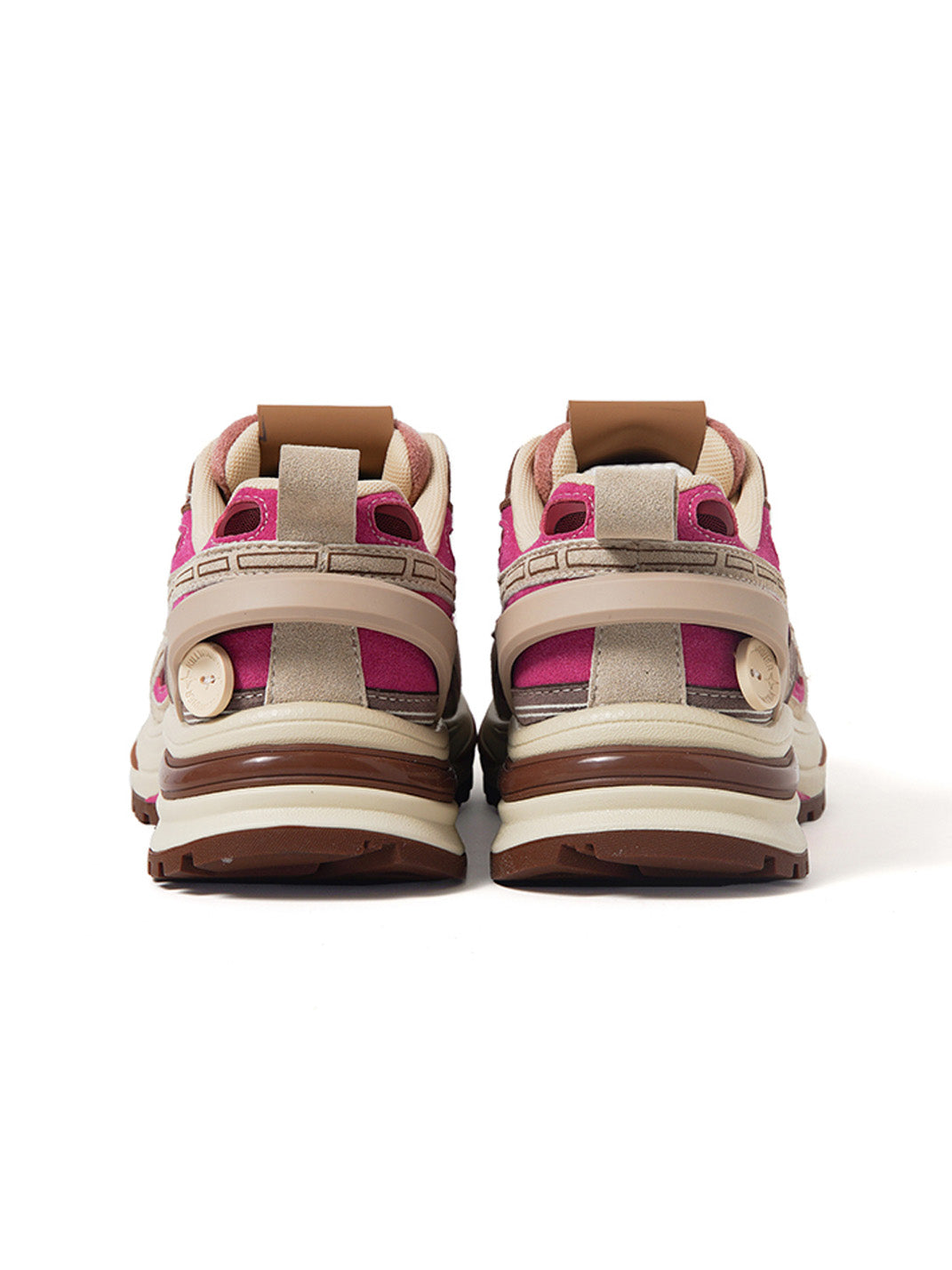 Color-Block Chunky Platform Running Sneakers - Skipkicks