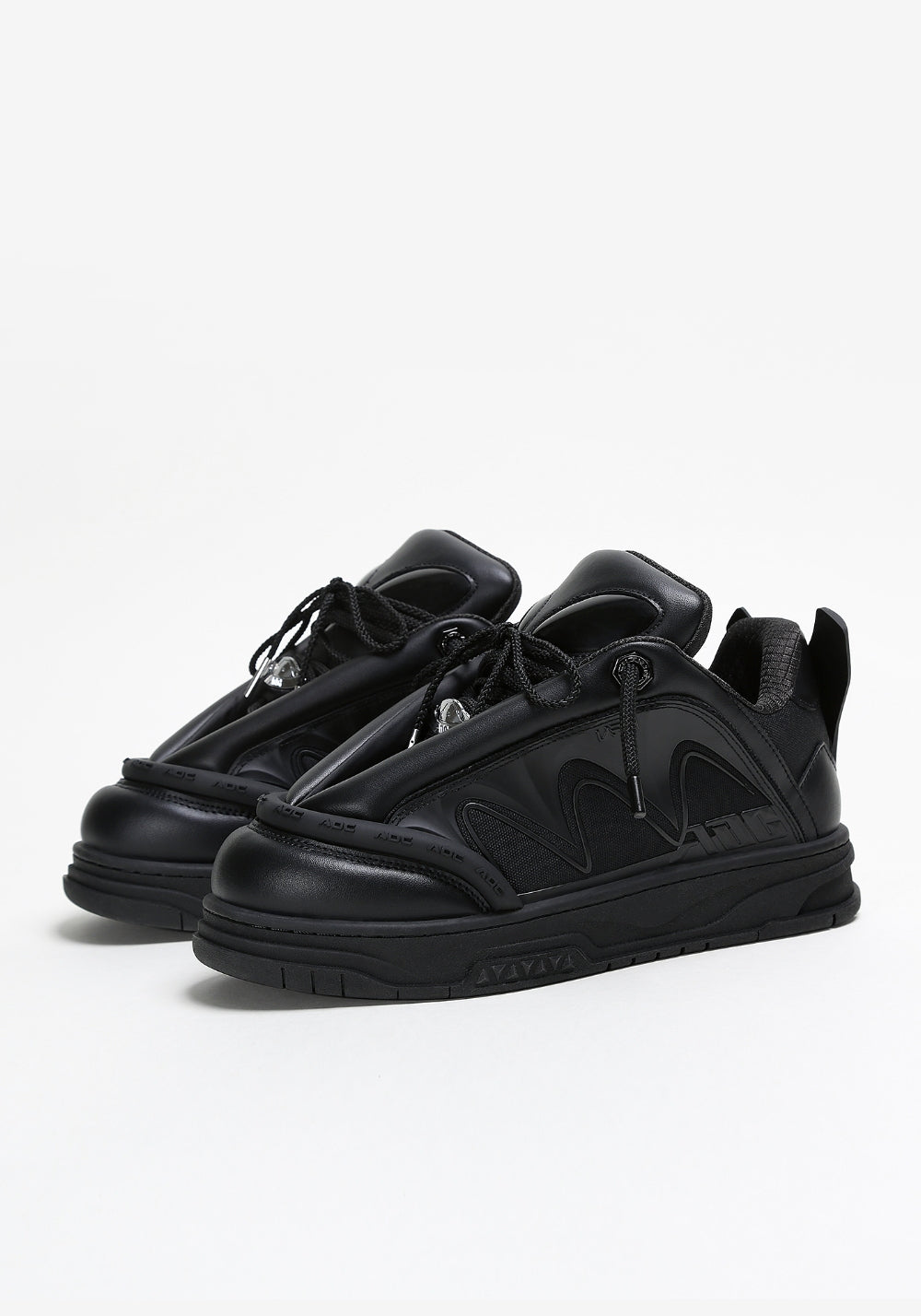 Black Alien Platform Sneakers - Skipkicks