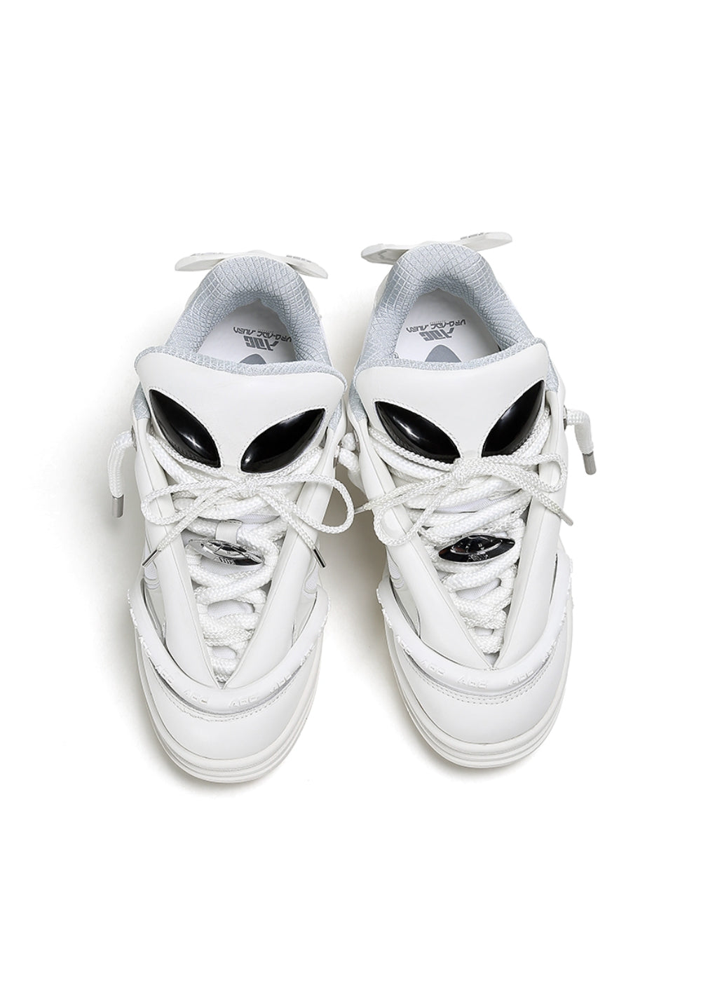 Black Alien Platform Sneakers - Skipkicks