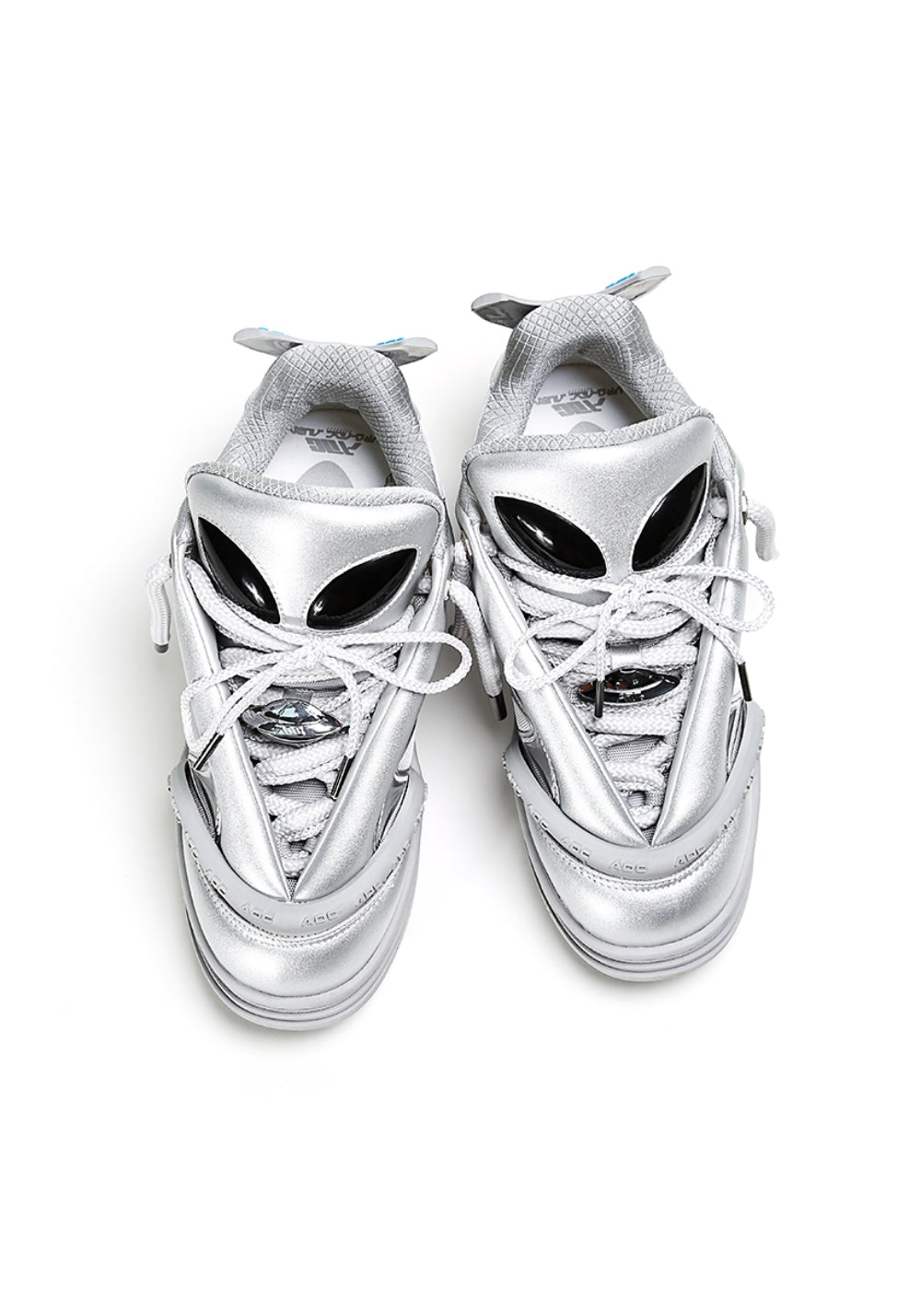 Black Alien Platform Sneakers - Skipkicks
