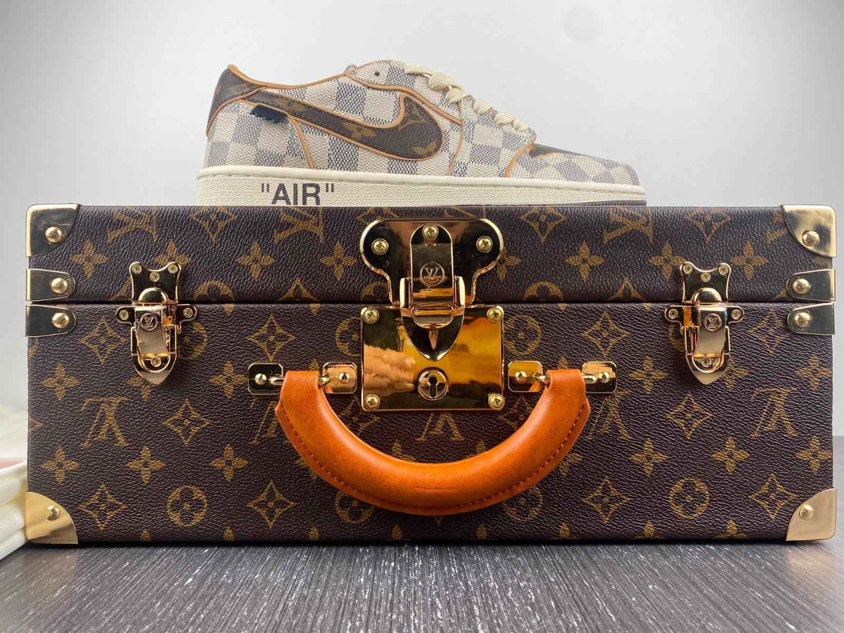 Custom Air Force 1 Monogram Low Surgeon Los Angeles Wolvess