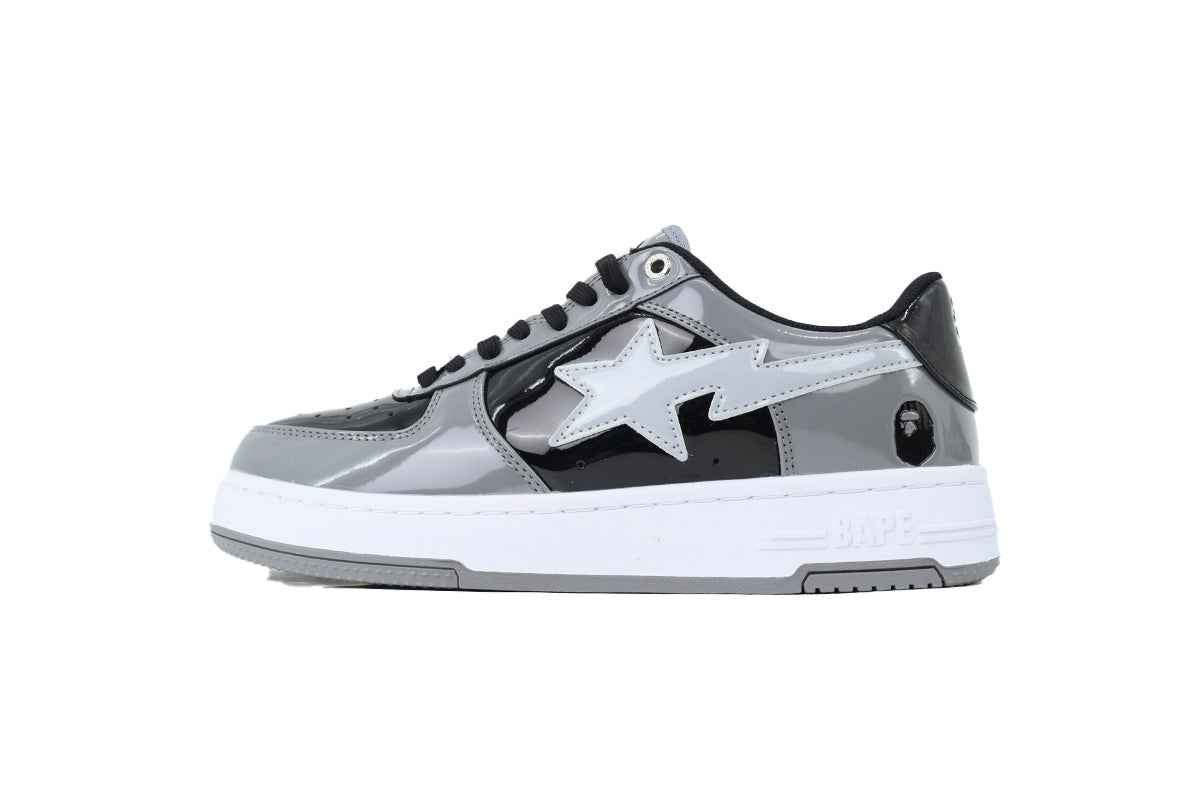 BATHING APE Carbon Ash Black And White