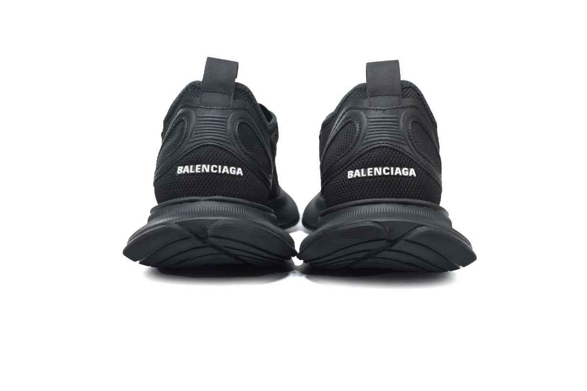 Custom BLCG Circuit Sneaker 'Worn-Out - Black SneakerNational