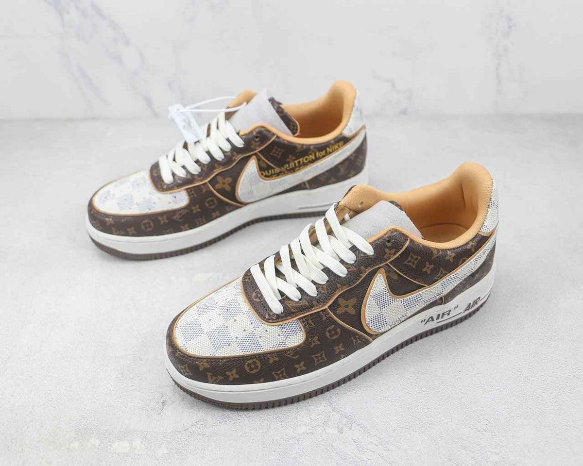 Custom Monogram Air Force 1 Low 07 SneakerNational