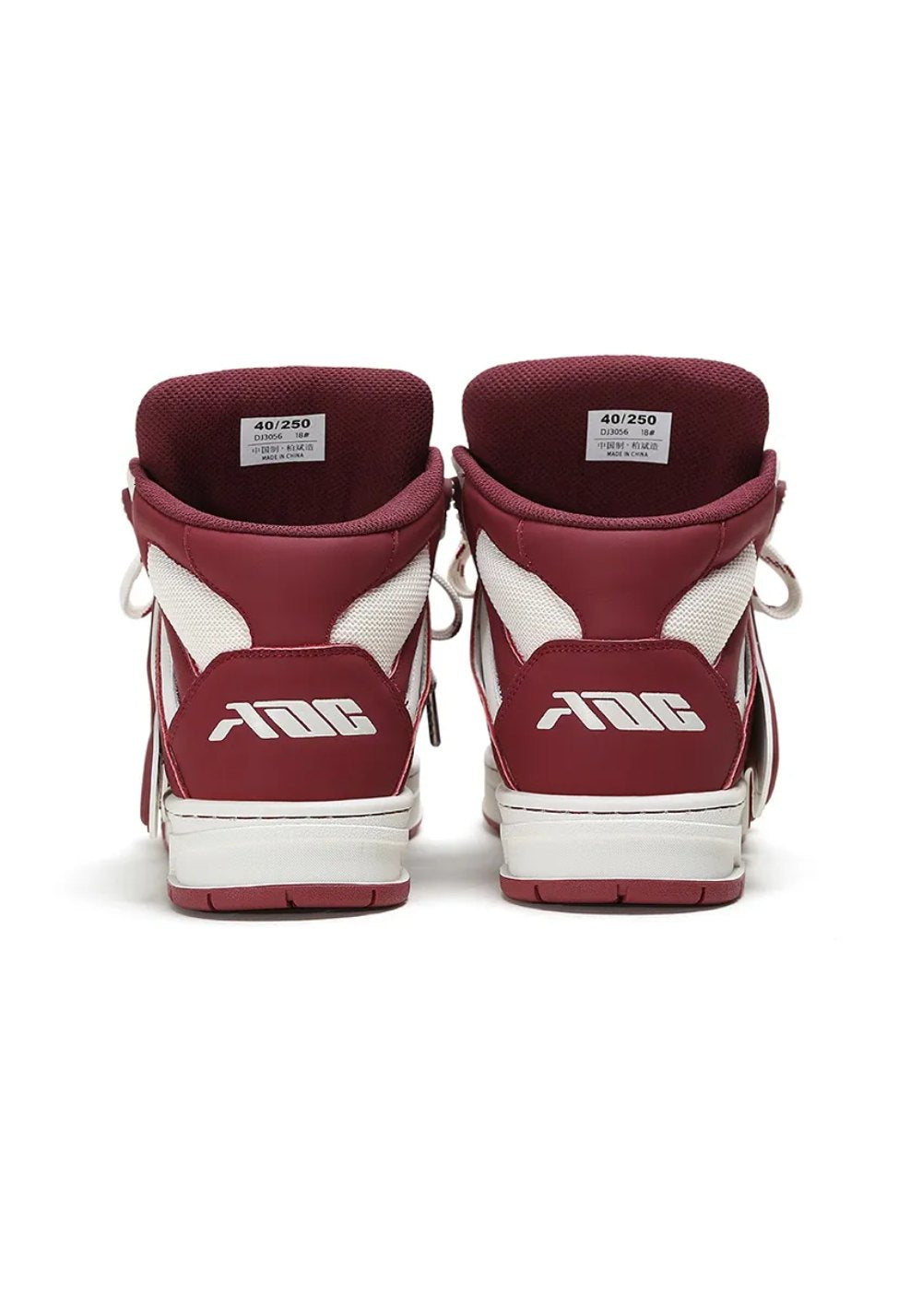Black Time Gear High-Top Skate Sneakers - Skipkicks