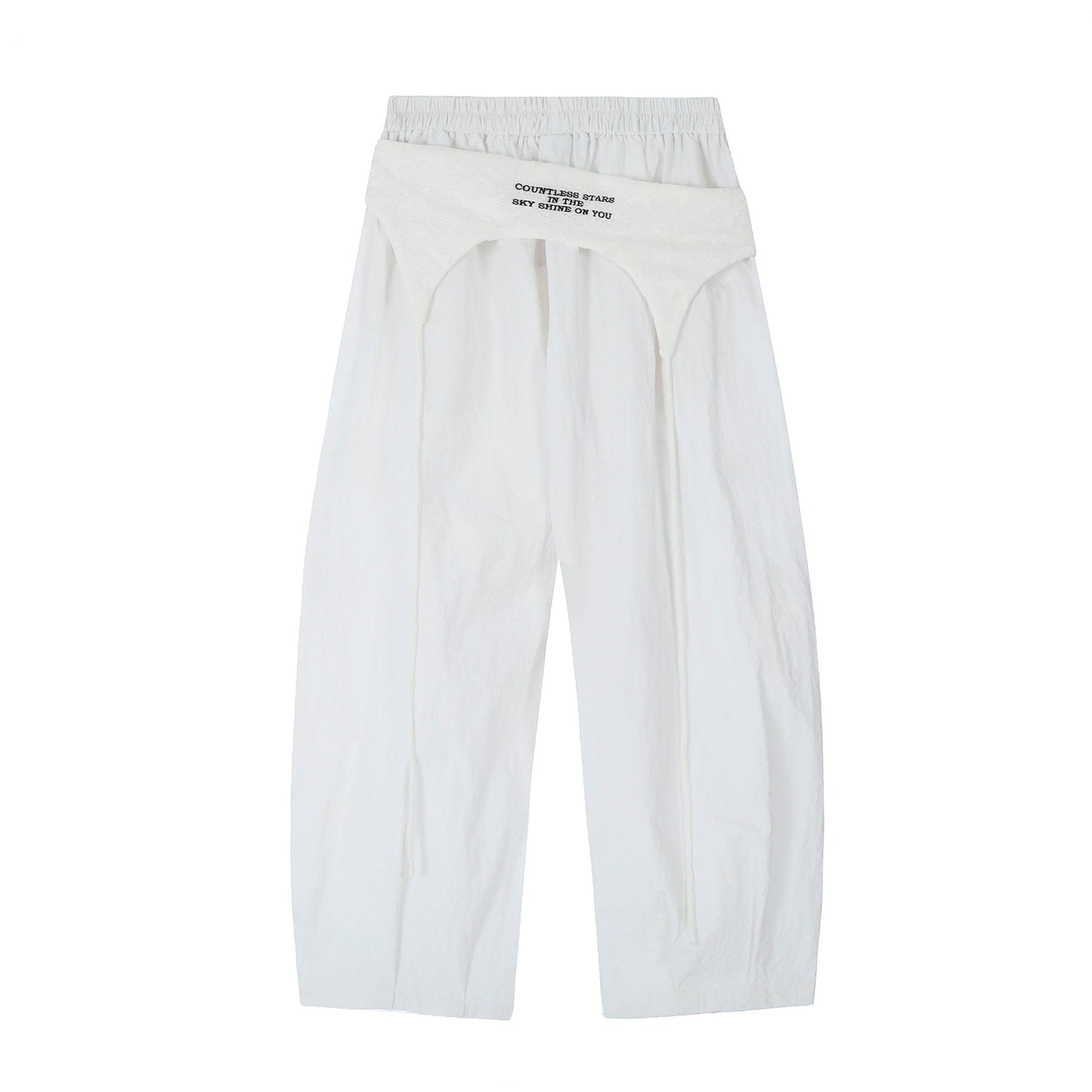 Star Overlay Layered Cargo Pants