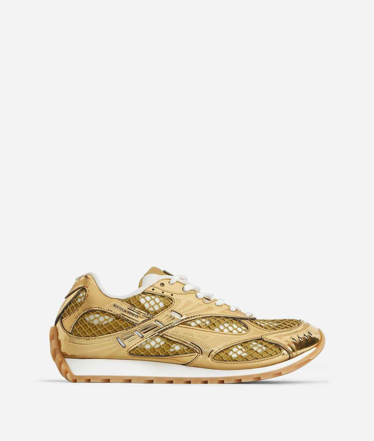 Bottega Veneta Orbit Gold Sneakers