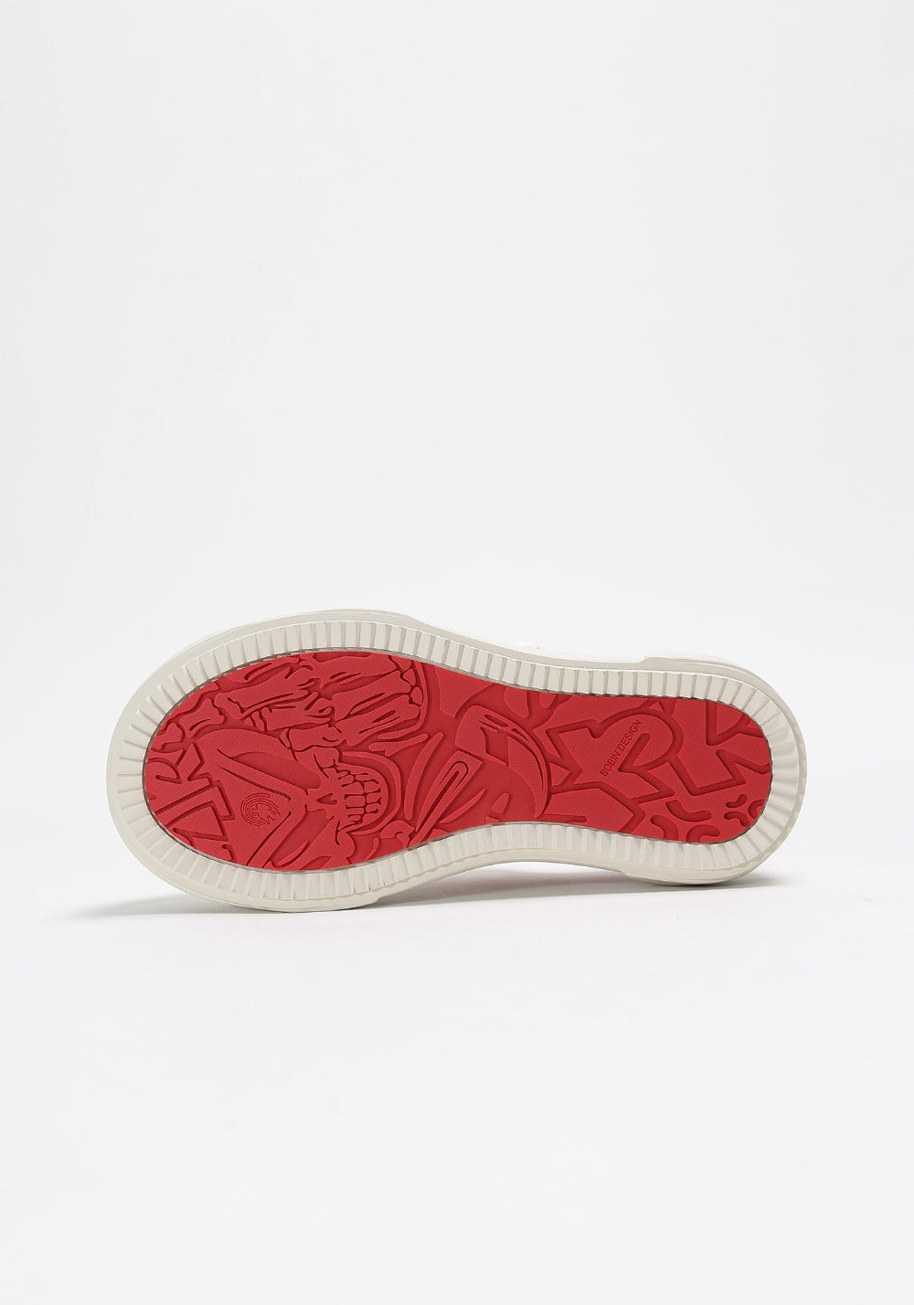 Denim Bare Look Washed Platform Sneakers - Skipkicks